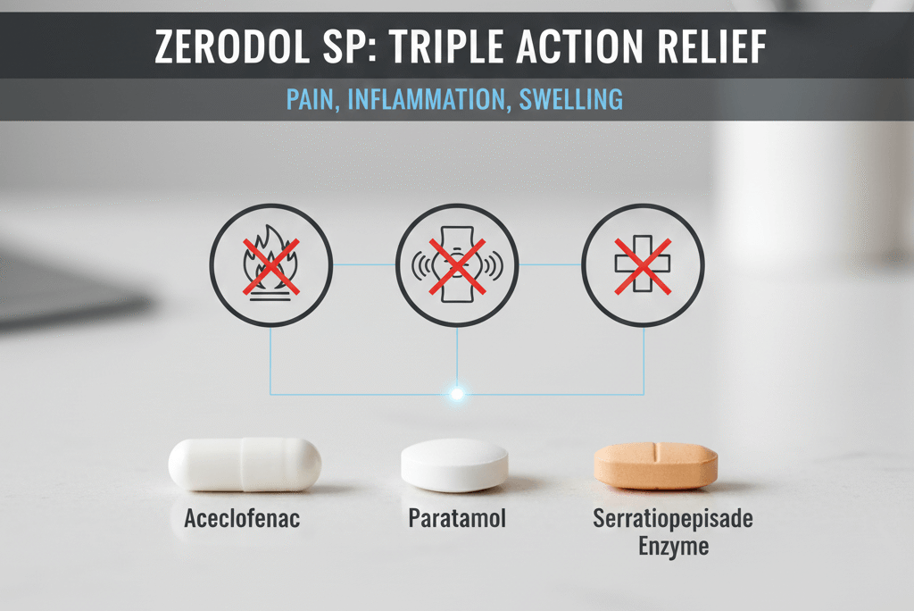 💊 Zerodol SP Tablet Uses: Understanding the Composition, Dosage, and Benefits