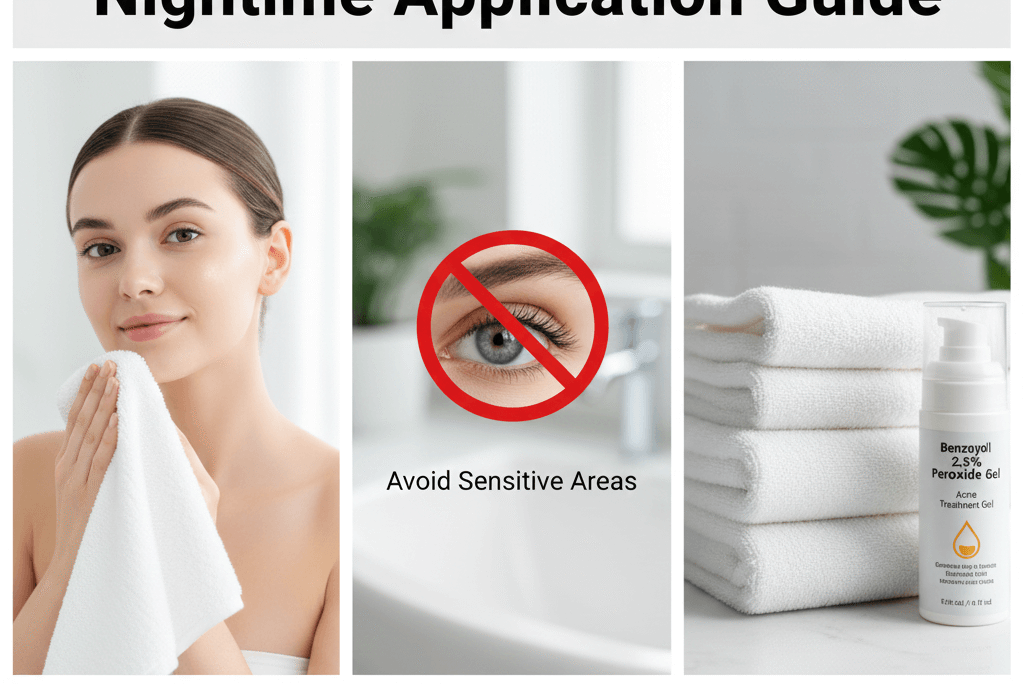 How to Apply Benzoyl Peroxide 2.5% Gel: A Dermatologist’s Guide to Using Benzoyl Peroxide Safely for Acne