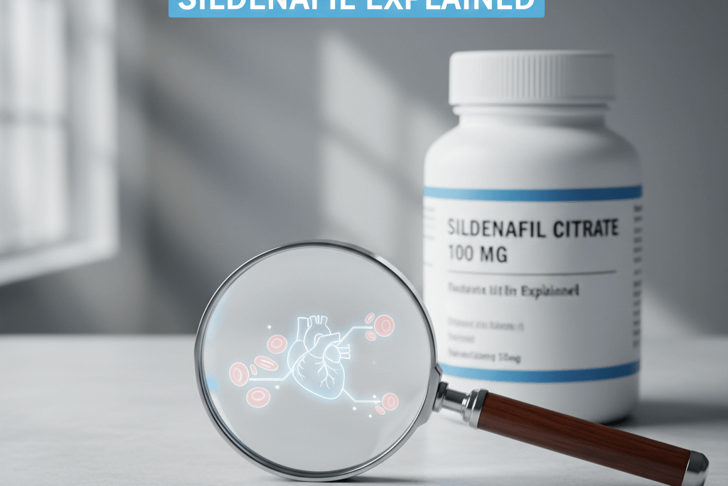 Manforce 100 mg (Sildenafil Citrate): What It Is & How It Works for ED