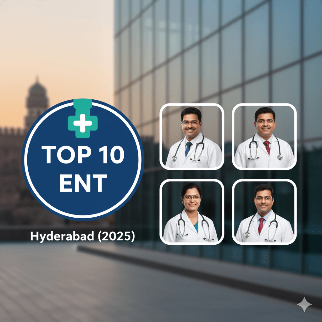 10 Best ENT Specialists in Hyderabad (2025) | Top Doctors & Hospitals