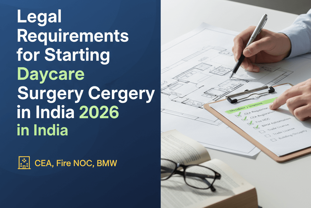 Legal Requirements for Daycare Surgery Centers in India 2026