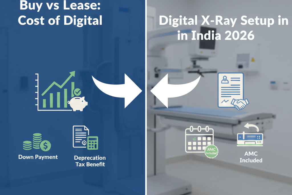 Buy vs Lease: Cost of Digital X-Ray Setup in India 2026