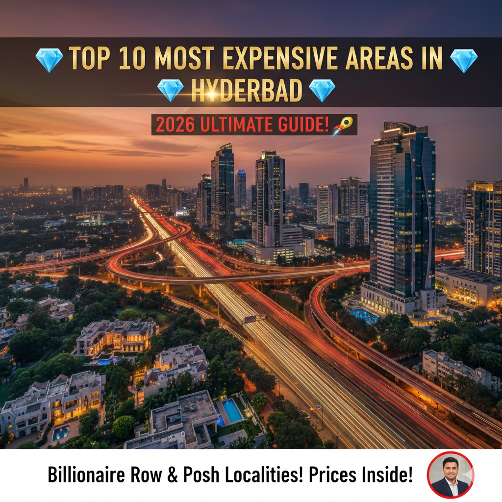 Top 10 Most Expensive City In Hydarabad